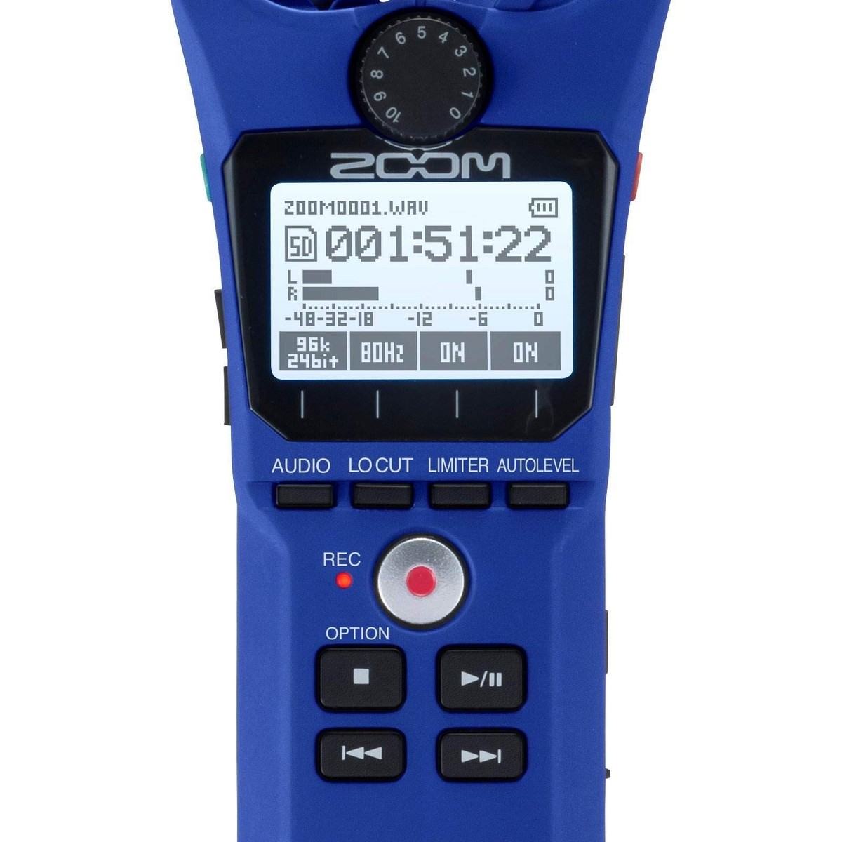 Zoom H1n Handy Recorder Blue Edition 884354019549| eBay
