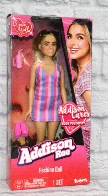 ADDISON RAE FASHION DOLL BODY POSITIVITY BARBIE PLAY TOY FOR GIRLS AGE 6+ NEW 