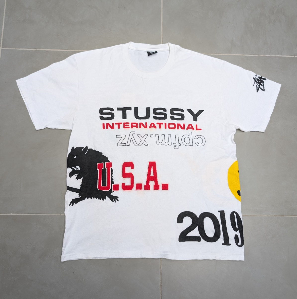 STUSSY ×Cactus Plant long tee ew2 Stussy x Cactus Plant Flea