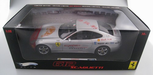 Ferrari 612 Scaglietti China 15.000 Red Miles Hot Wheels Elite 1:18 Limitiert - Picture 12 of 12