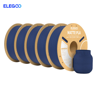 ELEGOO 5/10KG 1,75mm PLA PLA+ RAPID MATTE Filament 3D Drucker Bündel Nicht spröd