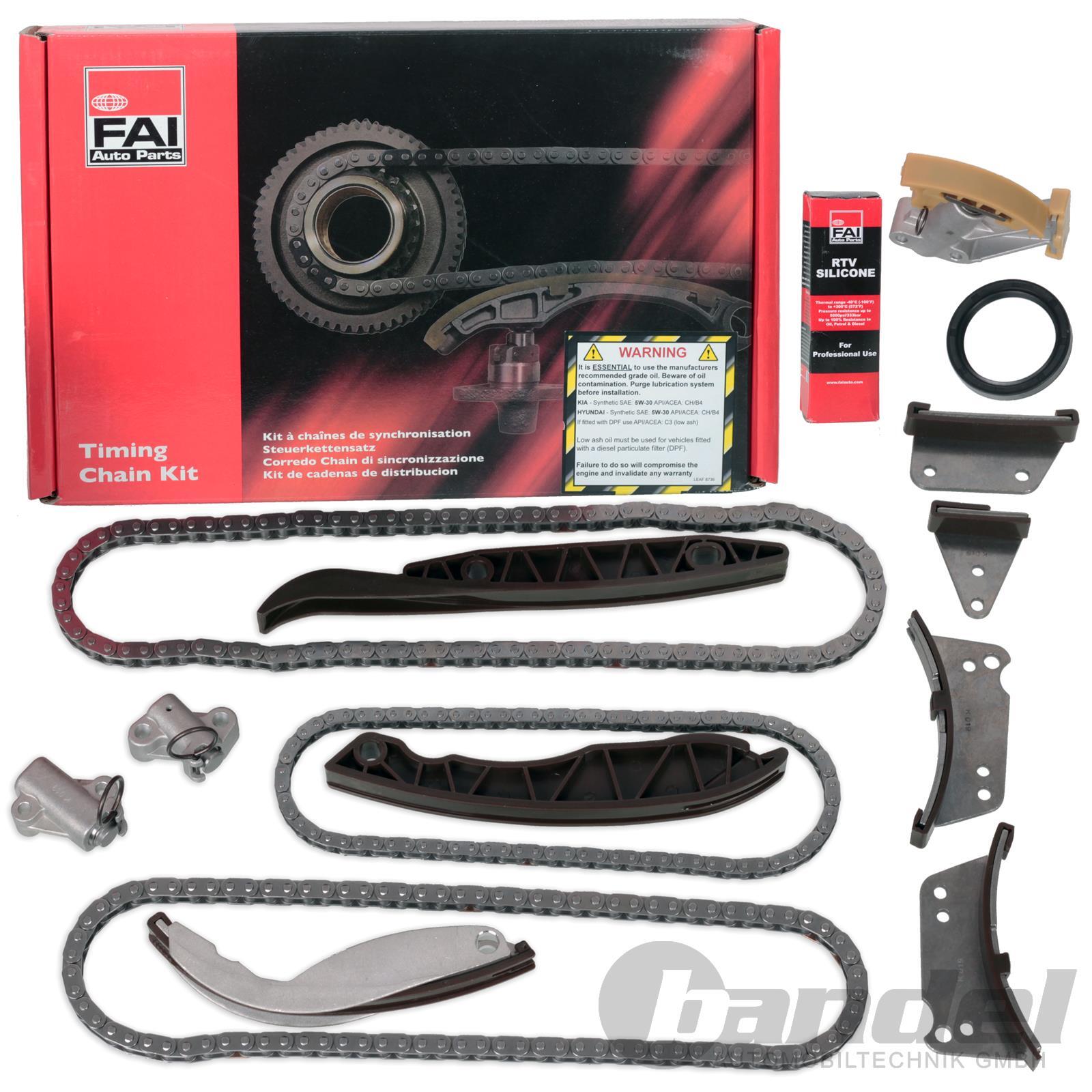 Kit chaîne distribution Iload 2.5 CRDi pour stopper les bruits moteur