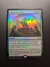 Chord of Calling *FOIL* Double Masters Promo Magic the Gathering MtG WotC