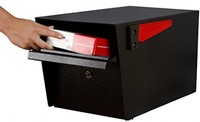 Locking Security Mailbox, Keys Residential Home Steel Packages Delivery Black on sale Locking Security Mailbox, Keys Residential Home Steel Packages Delivery Black on sale