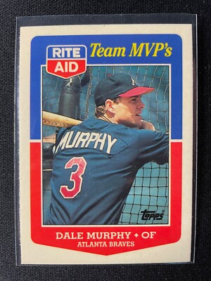 1988 Topps Rite Aid Team MVP's You Pick Free Shipping!!!