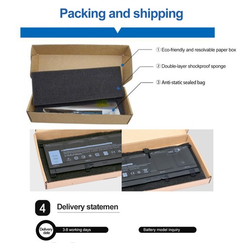8N0T7 Battery For Dell XPS 15 9575 2-in-1 P73F001 Precision 5530 Series 2-in-1 - Picture 12 of 12