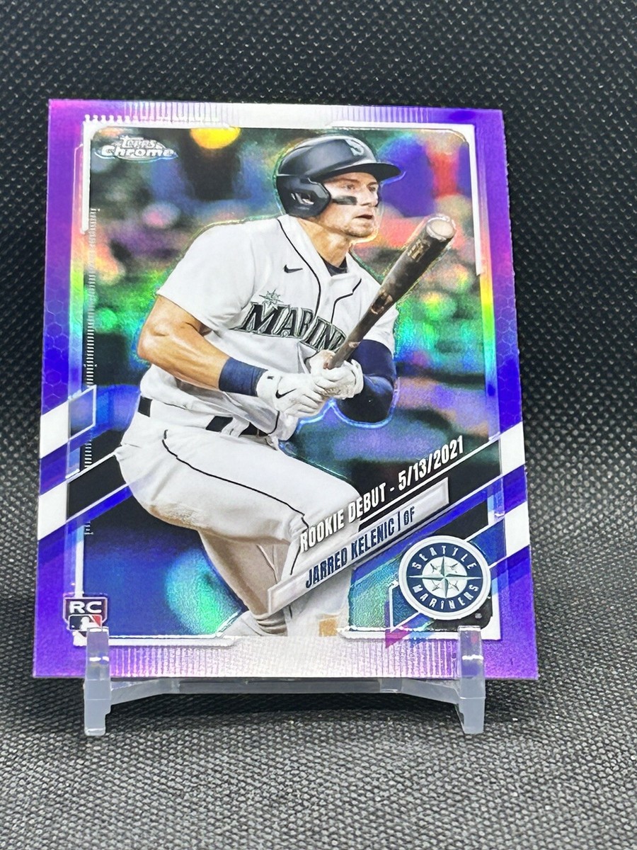 2021 Topps Chrome Update Rookie sp Variation Jarred Kelenic Braves
