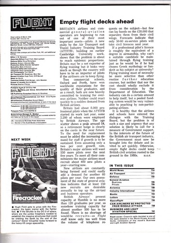 FLIGHT INTERNATIONAL Magazines: Various Issues - Choose from drop-down - Picture 193 of 505