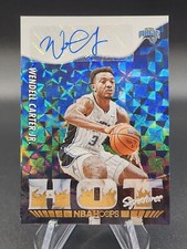 2022-23 Hoops Hot Signatures Auto  Wendell Carter Jr Hyper Gold #HS-WCJ Magic 