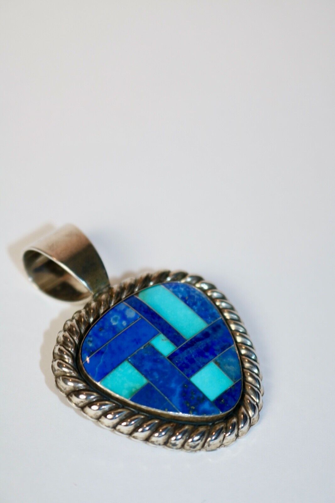 Carolyn Pollack Relios Blue Sterling 925 Pendant … - image 2