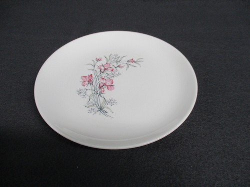 Taylor Smith & Taylor Ever Yours Ivy Twine 6 5/8" Plate 7 Available MCM Pink - Picture 3 of 4