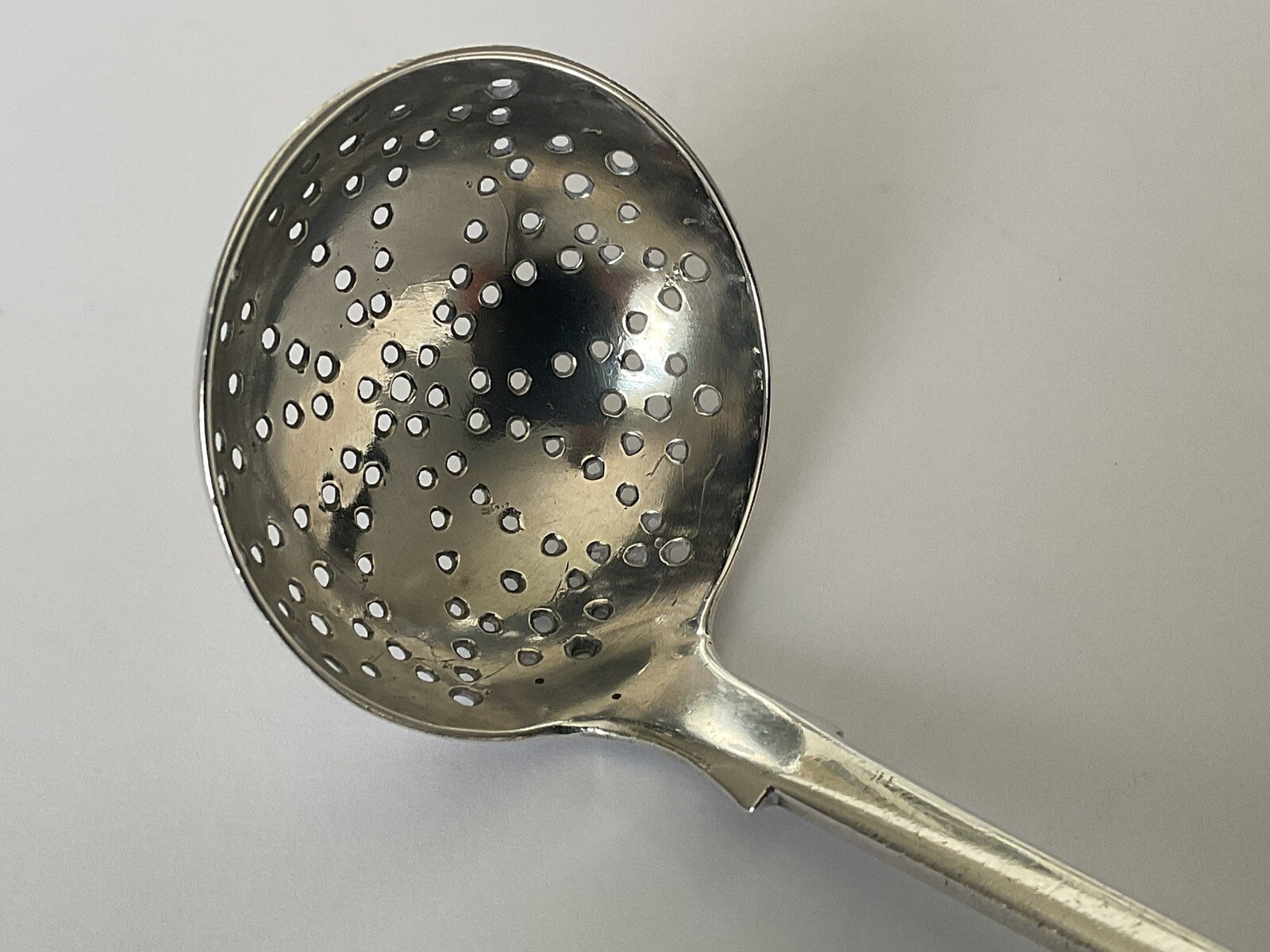 Lovely Scottish Georgian Solid Silver Sugar Ladle by William Peat Edinburgh 1827