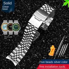 20 22mm Stainless Steel Watch Band Strap For Casio MDV106-1A MTP-VD01 Bracelet