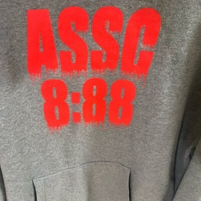 Anti Social Social Club Liatard Graphic Hoodie Gray Men