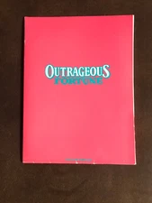 OUTRAGEOUS FORTUNE/Bette Midler and Shelley Long-Full Press Kit