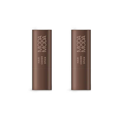 Modamoda Hair Cover Stick No.3 Natural Brown 3,5 g * 2 Stück - KOSTENLOSER VE...