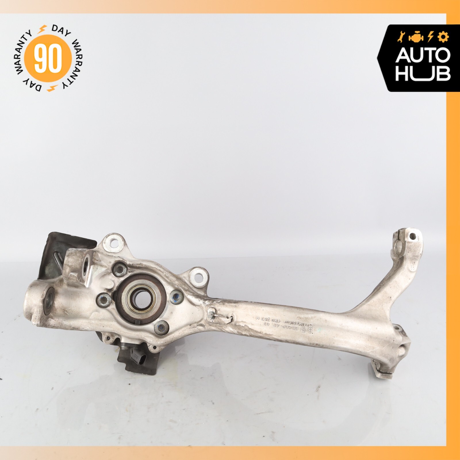 Bentley Continental Flying Spur Front Left Side Spindle Knuckle Hub OEM 76k