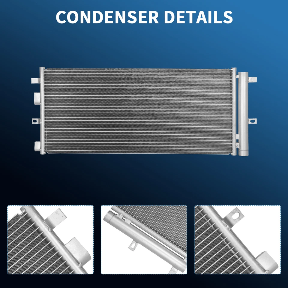 Condensador de aire acondicionado adecuado AC4211 para Ford Fusion 2013-19 2017-18 Lincoln Continental MKZ Foto 4 de 4
