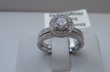 a00023/ 925 STERLING SILVER LADIES WEDDING BAND  RING SZ 6-9