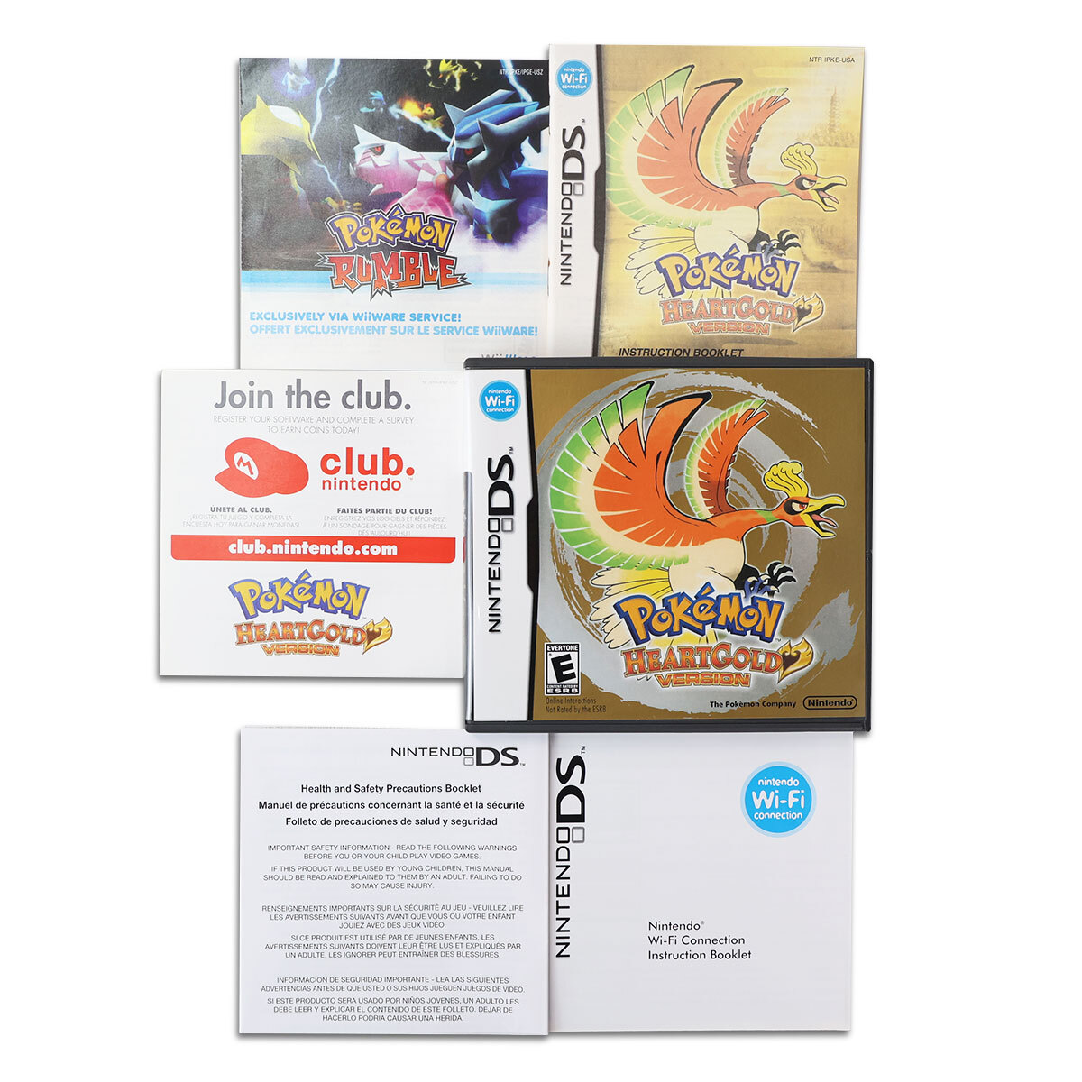 Nintendo DS Pokemon HeartGold Version General Maintenance