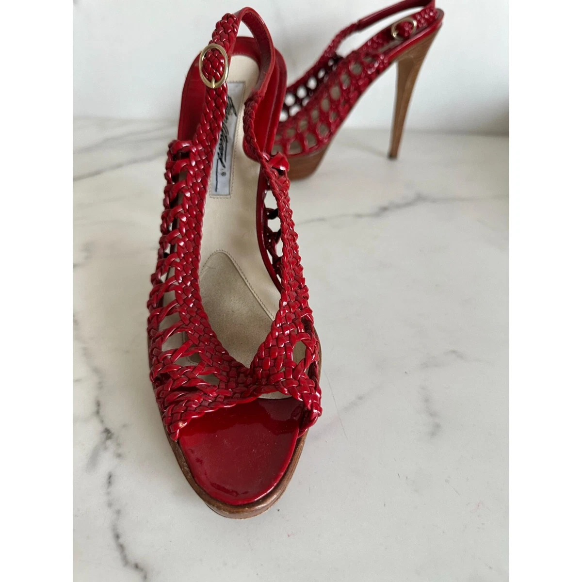 Brian atwood hotsell red heels