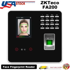 ZKTeco FA200 TCP/IP Attendance And Access Control Face & Fingerprint Reader Time