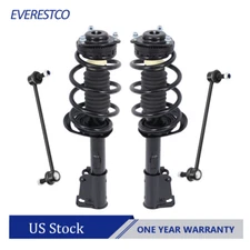 Front Complete Struts Assembly w/ Sway Bar End Links For 2009-2019 Dodge Journey