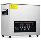 CREWORKS 6L Ultrasonic Cleaner with Control Panel 1-30 min. Timer & Degas Mode