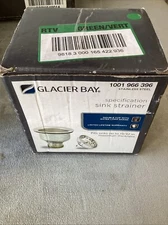Stainless Steel Glacier Bay Sink Strainer 1001 966 396
