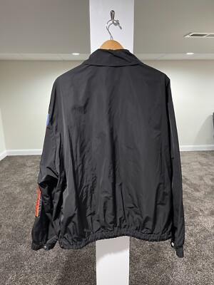 Dries Van Noten Black Len Lye Edition Patch Jacket size Large | eBay