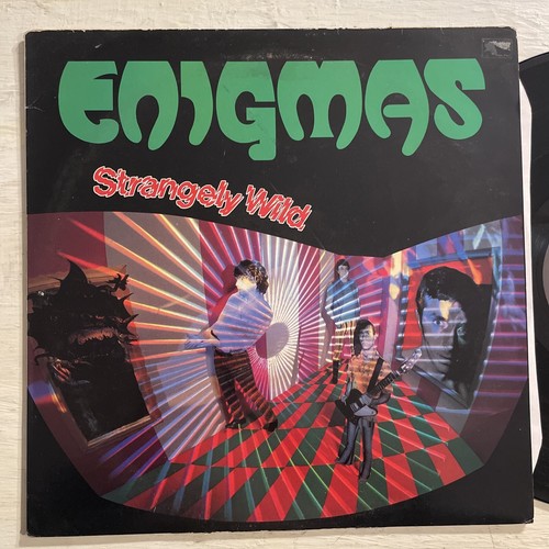 Enigmas Strangely Wild EP 45 rpm 1985 Zulu 1st Canadian Press Canada + Insert EX - Picture 2 of 5
