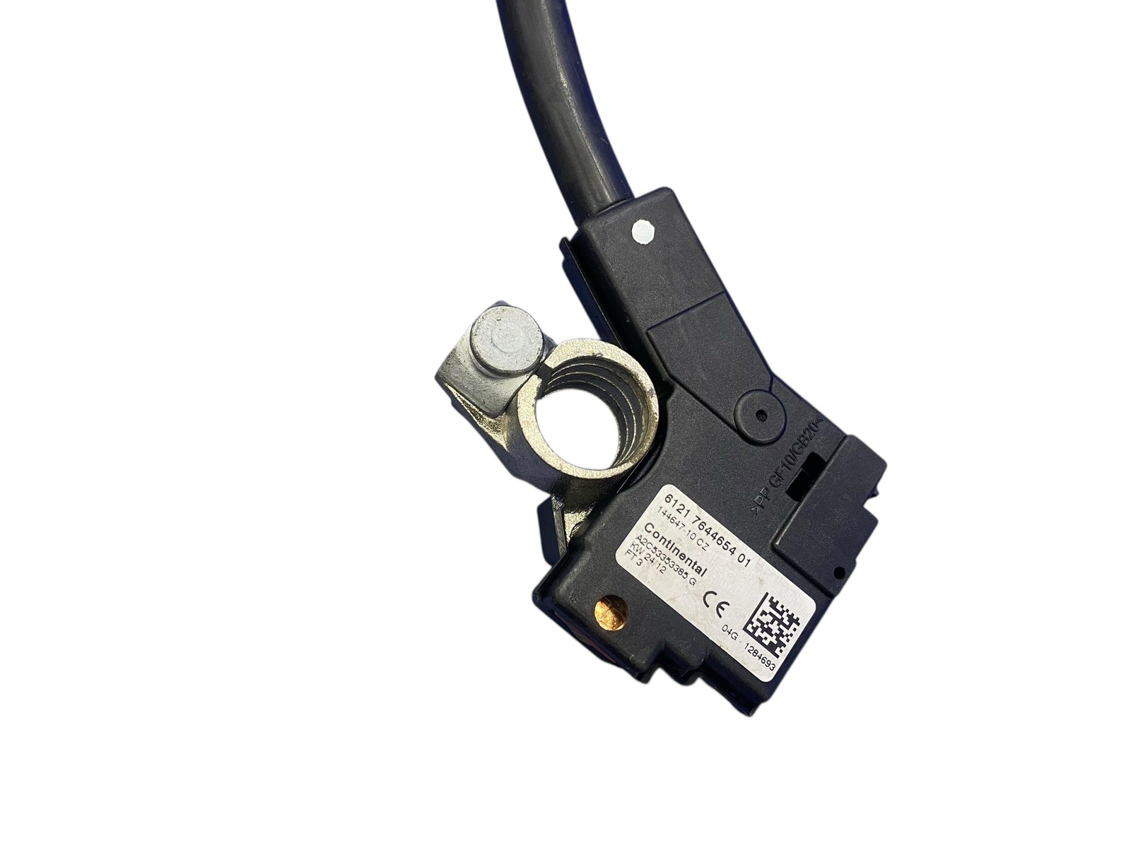 2009-2014 ROLLS ROYCE GHOST NEGATIVE BATTERY CABLE WIRING W/ TERMINAL 7644654