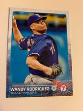 2015 Topps Update #US197 Wandy Rodriguez Texas Rangers