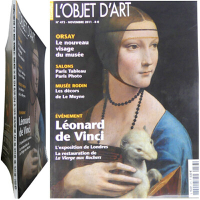 Das Kunstobjekt Nr. 473 Leonard de Vinci Le Moyne Musée d'Orsay Porzellan Gauron