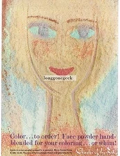 1959 CHARLES OF THE RITZ Face Powder art Vintage Ad 