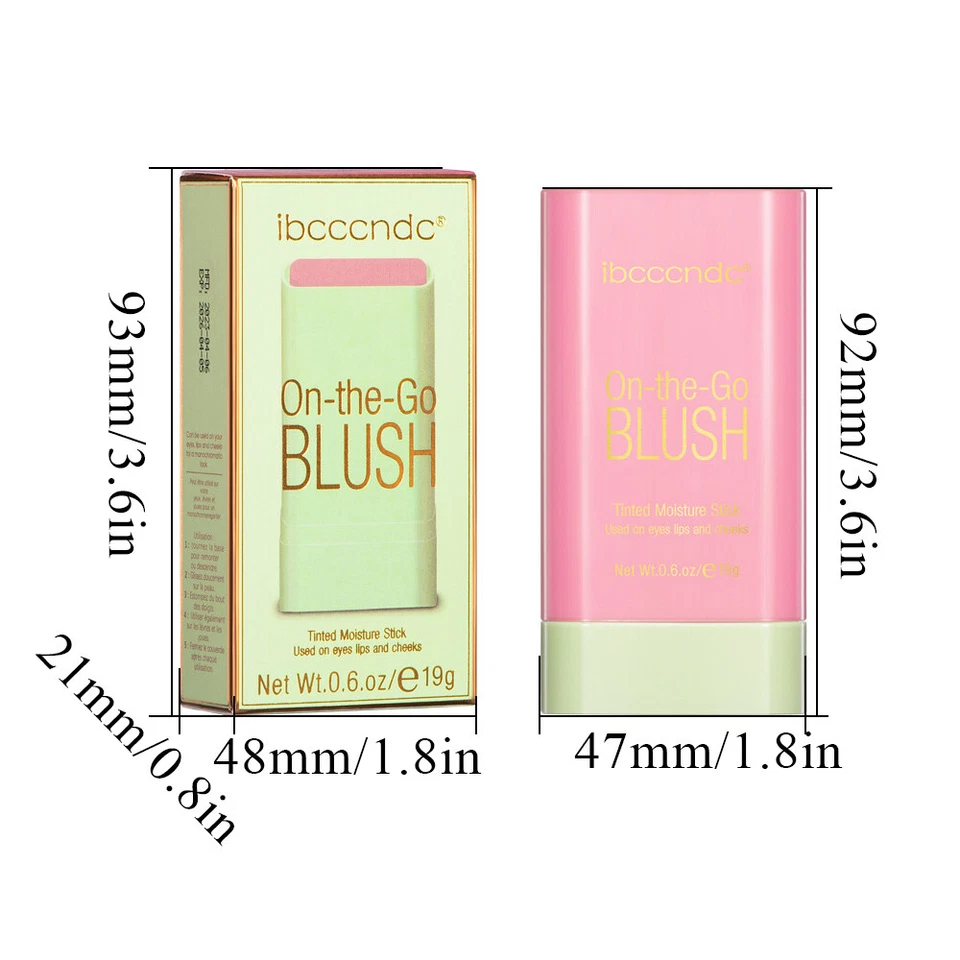 Blush Stick Puder Rouge Dreidimensionales Puder Rouge Cosmetics Beauty* ∧ - Bild 2 von 4