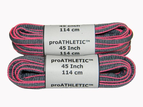 (2 pair) OVAL style proATHLETIC Sneaker Runner Trainer shoelaces shoestrings! - Picture 109 of 112
