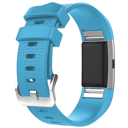 Large Silicone Replacement Wrist Bracelet Watch Band Strap for Fitbit Charge 2 - Picture 28 of 83