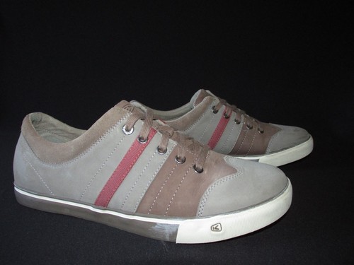 Keen Jackson Brown LowTop Lace Up Leather Sneaker Casual Shoes Men's US 12M EU46
