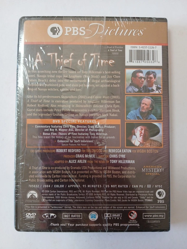 A Thief of Time DVD   Region 1. Brand New  - Image 2 of 3