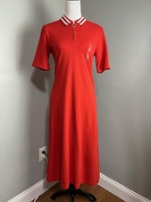 Tommy Hilfiger Women's Casual Dress (Small, Red) MSRP $89.50