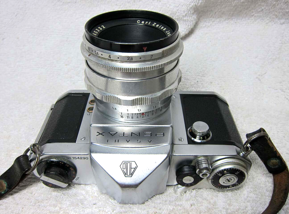 RARE 1957 Asahi PENTAX AP FIRST Model +58mm f2 Zeizz BIOTAR RARE 1957 Asahi PENTAX AP FIRST Model +58mm f2 Zeizz BIOTAR