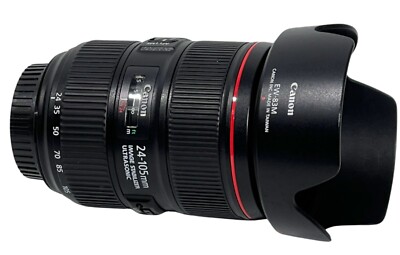 Canon EF 24-105mm f/4 L IS II USM Lens Pro Kit Filters , Hood Case