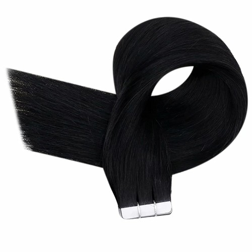 Tape in Human Hair Extensions Invisible Skin Wefts 100%Russian Remy Hair Fashion - Picture 28 of 138
