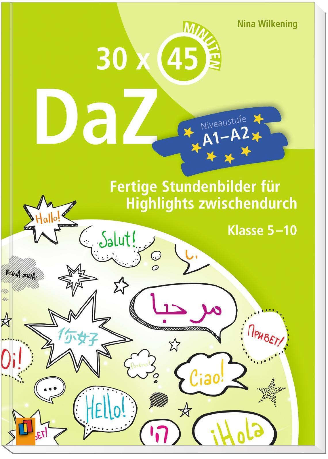 Thumbnail - 30 X 45 Minuten - Daz - A1-a2 | Nina Wilkening | Taschenbuch | 30 X 45