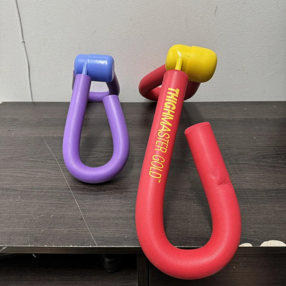 LOTE 2 - Sistema de tonificación Suzanne Somers ThighMaster Gold - Entrenamiento ThighMaster LBX Foto 2 de 4