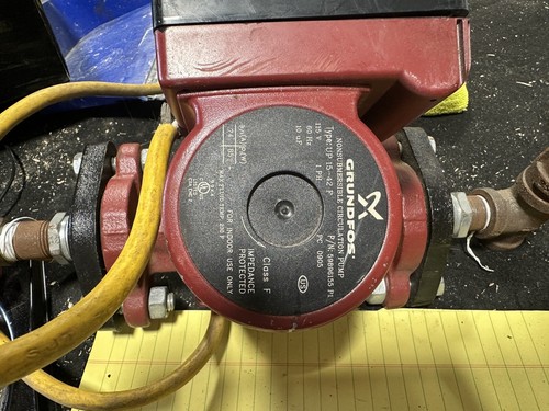 Grundfos UP15-10SU7P/TLC Instant Hot Water Circulating Pump with Digital Timer