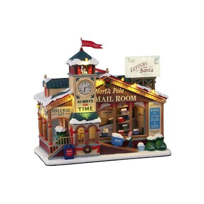 Lemax North Pole Mail Room Christmas Village