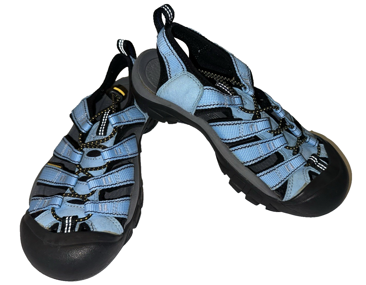 Keen Newport H2 6 sandali donna pesca escursionismo outdoor punta chiusa blu chiaro