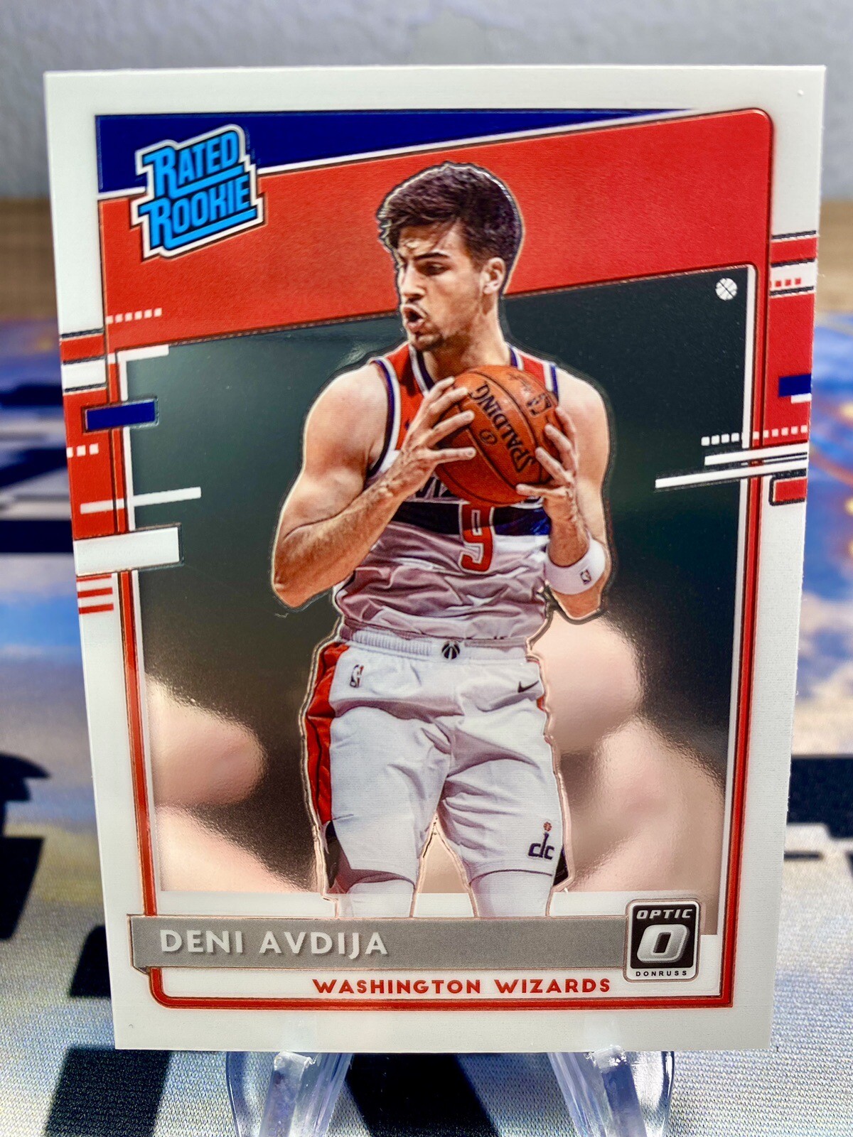 2020-21 Deni Avdija Panini Donruss Optic Rated Rookie #159 Washington WIzards